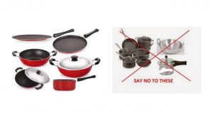 Cooking and eating food in alluminium utensil is harmful for health