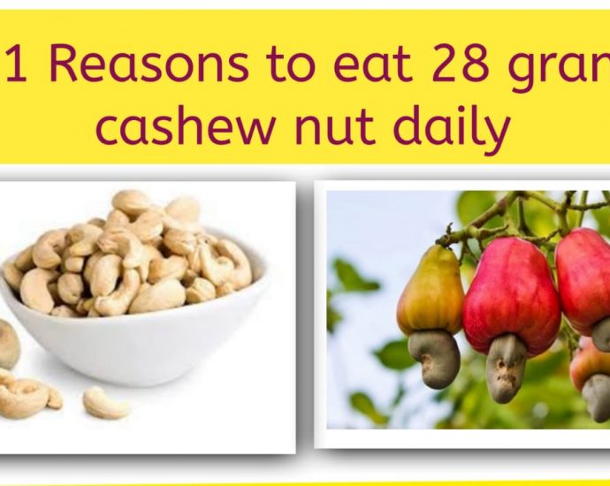 Health benefits of cashew nuts