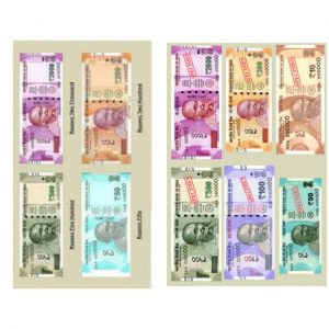 Facts of pasting Mahatma Gandhi in Indian Currencies